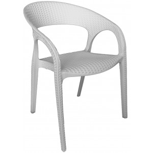 Bali Arm Chair - White